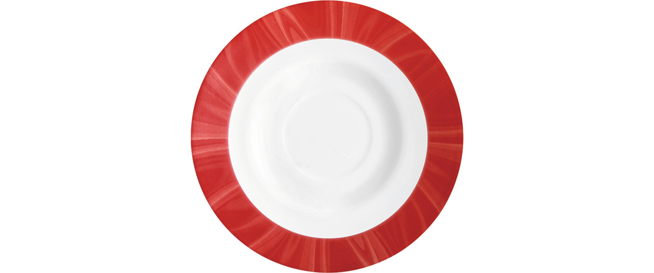 Untertasse 145 mm rot passend zu Tasse 0,22 l Natura Red