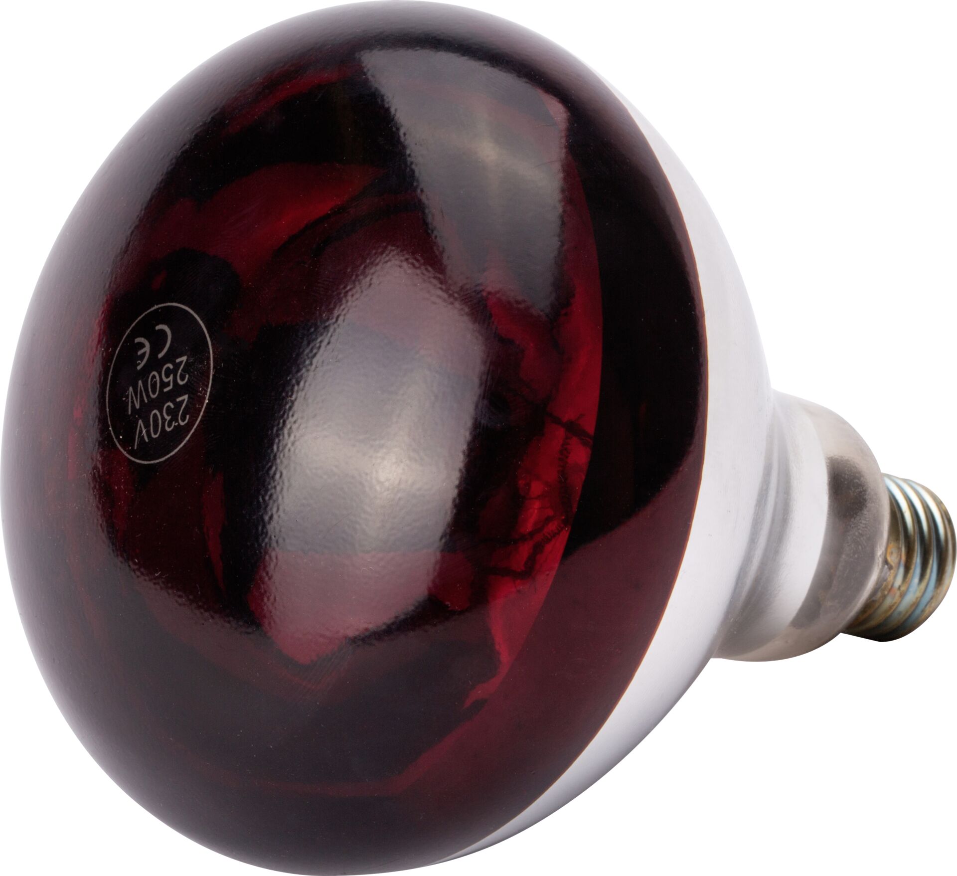 Infrarotlampe Silber