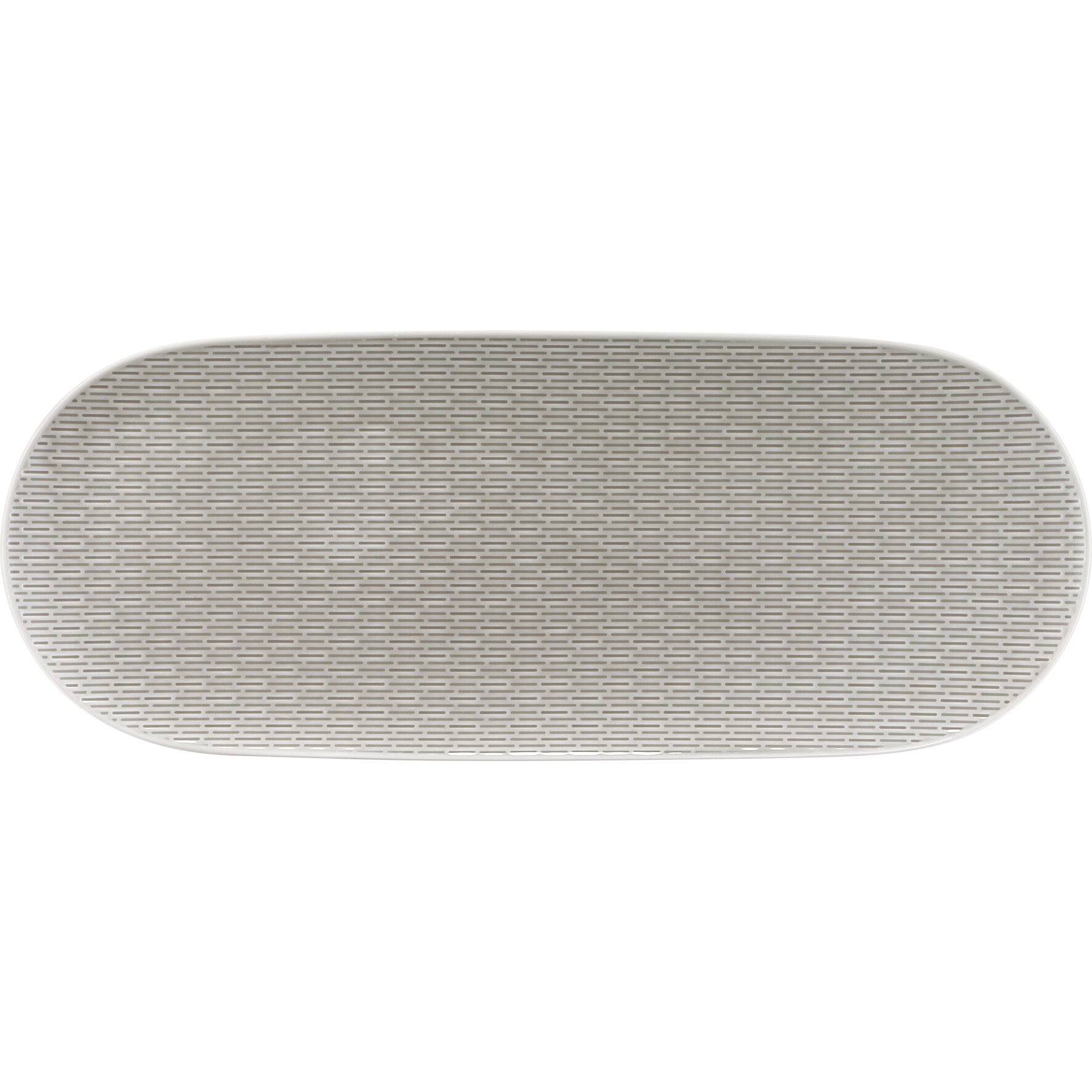 Coupplatte oval 462 x 182 mm / Relief
