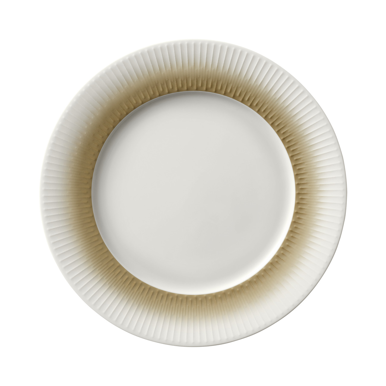 Teller flach mit Fahne 281 mm Relief Fringe