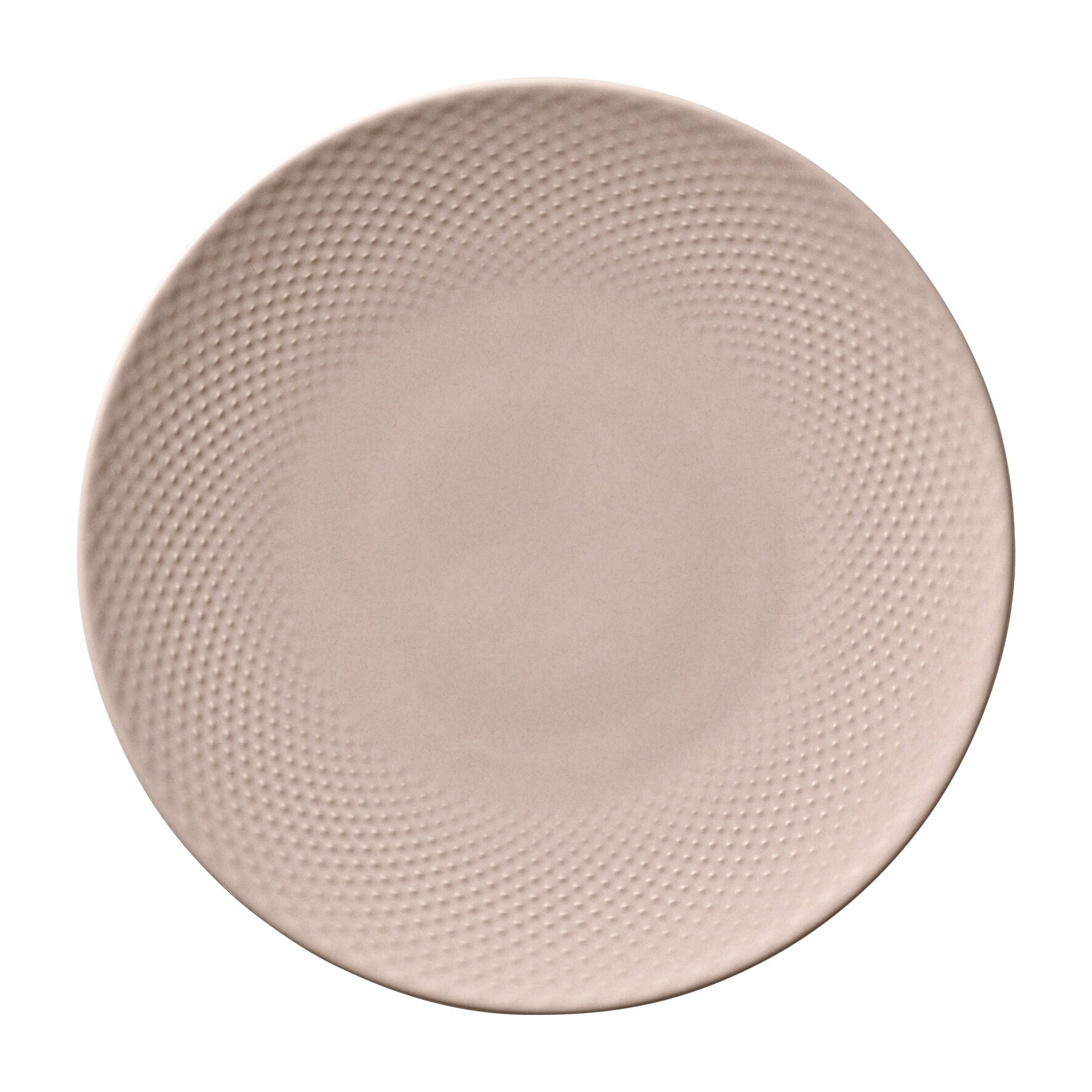 Coupteller flach rund Relief 240 mm blush Pine