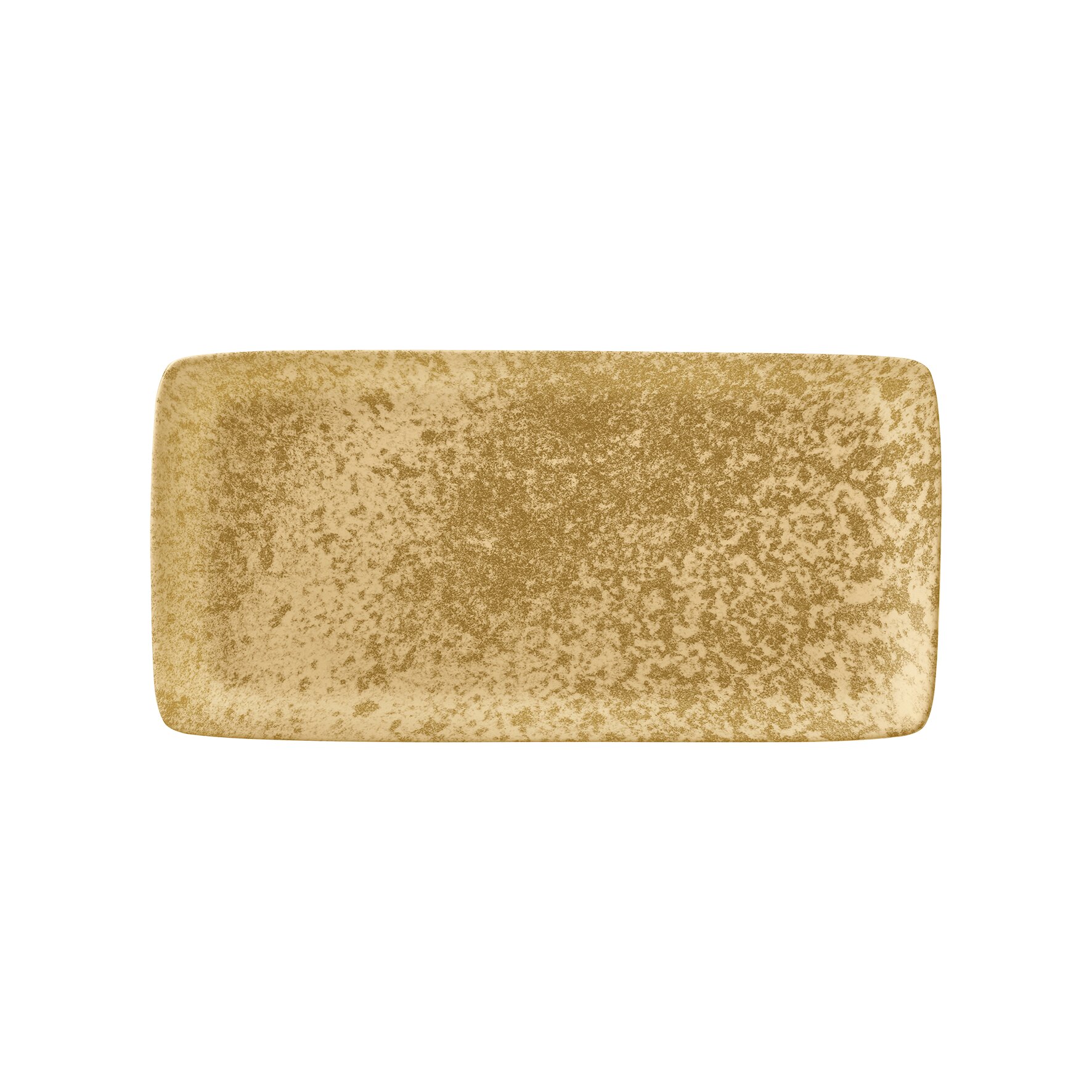 Platte rechteckig 305 x 150 mm dark yellow