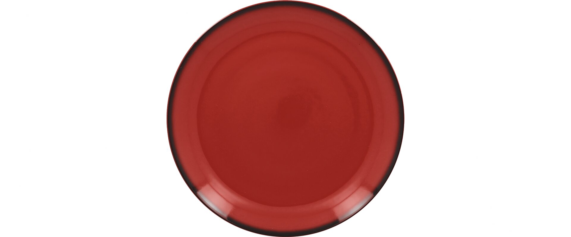 Coupteller flach 150 mm rot Lea