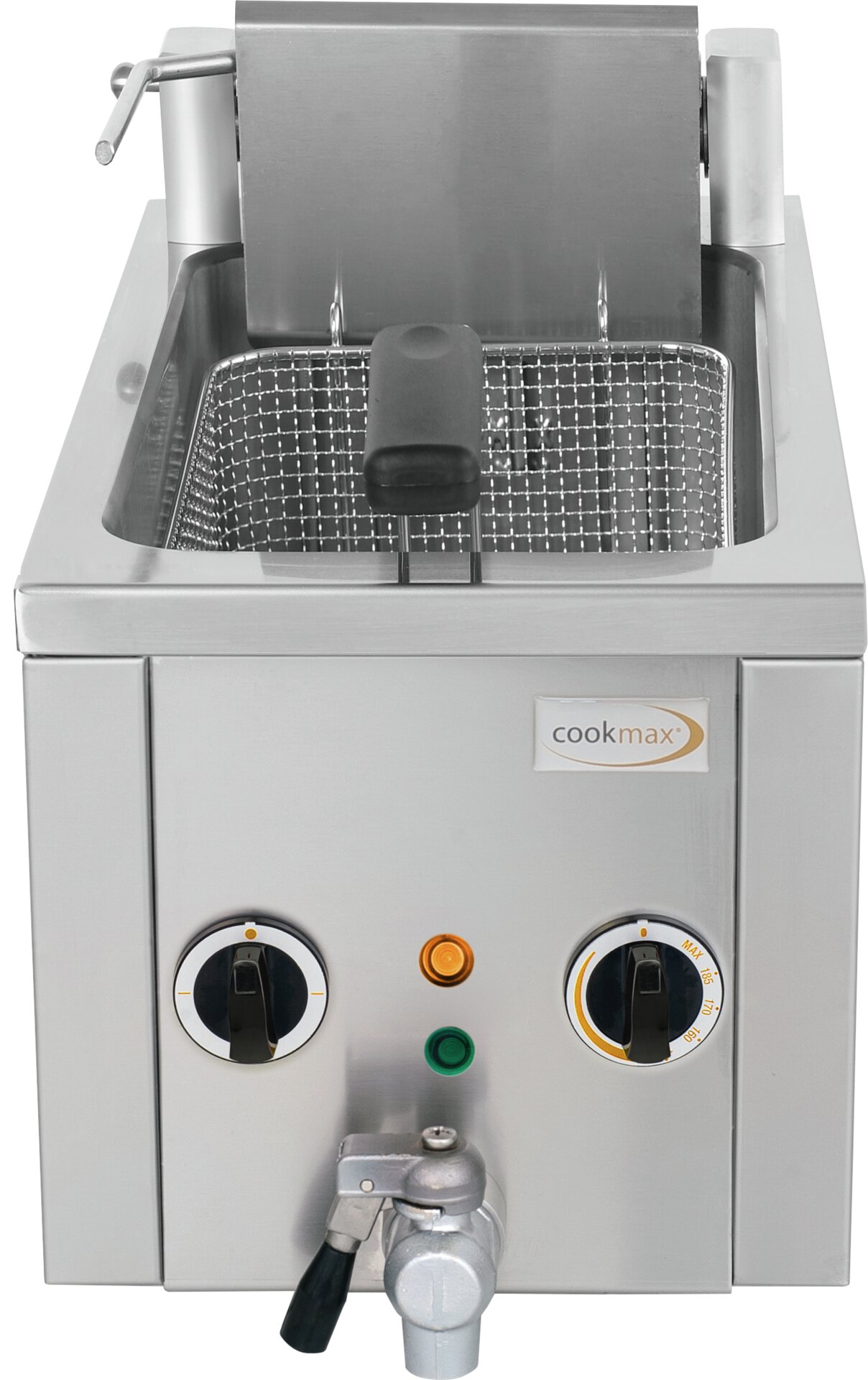 Elektro-Fritteuse 8 l mit Ablasshahn, 400V